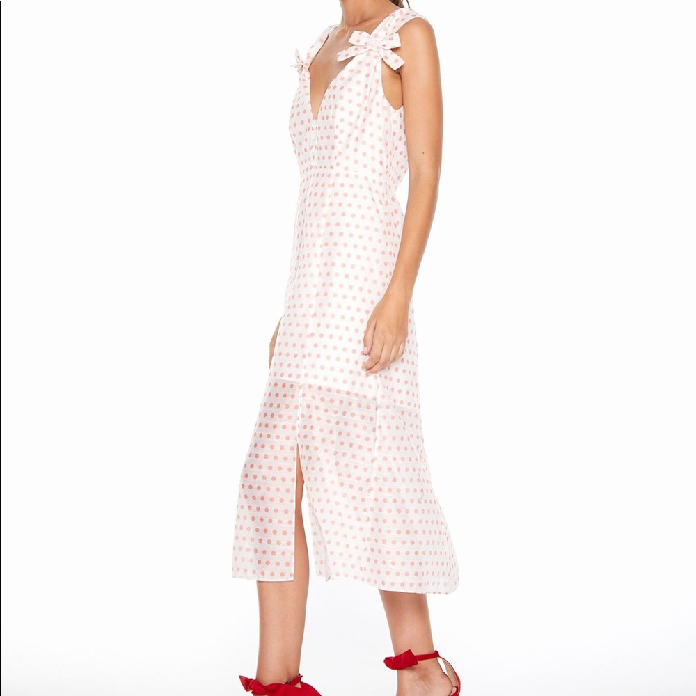 Talulah LA Maison Heavenly Peach Midi Dress - Picture 3 of 7